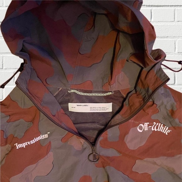 Off-White c/o Virgil Abloh camo windbreaker! - Picture 2 of 8